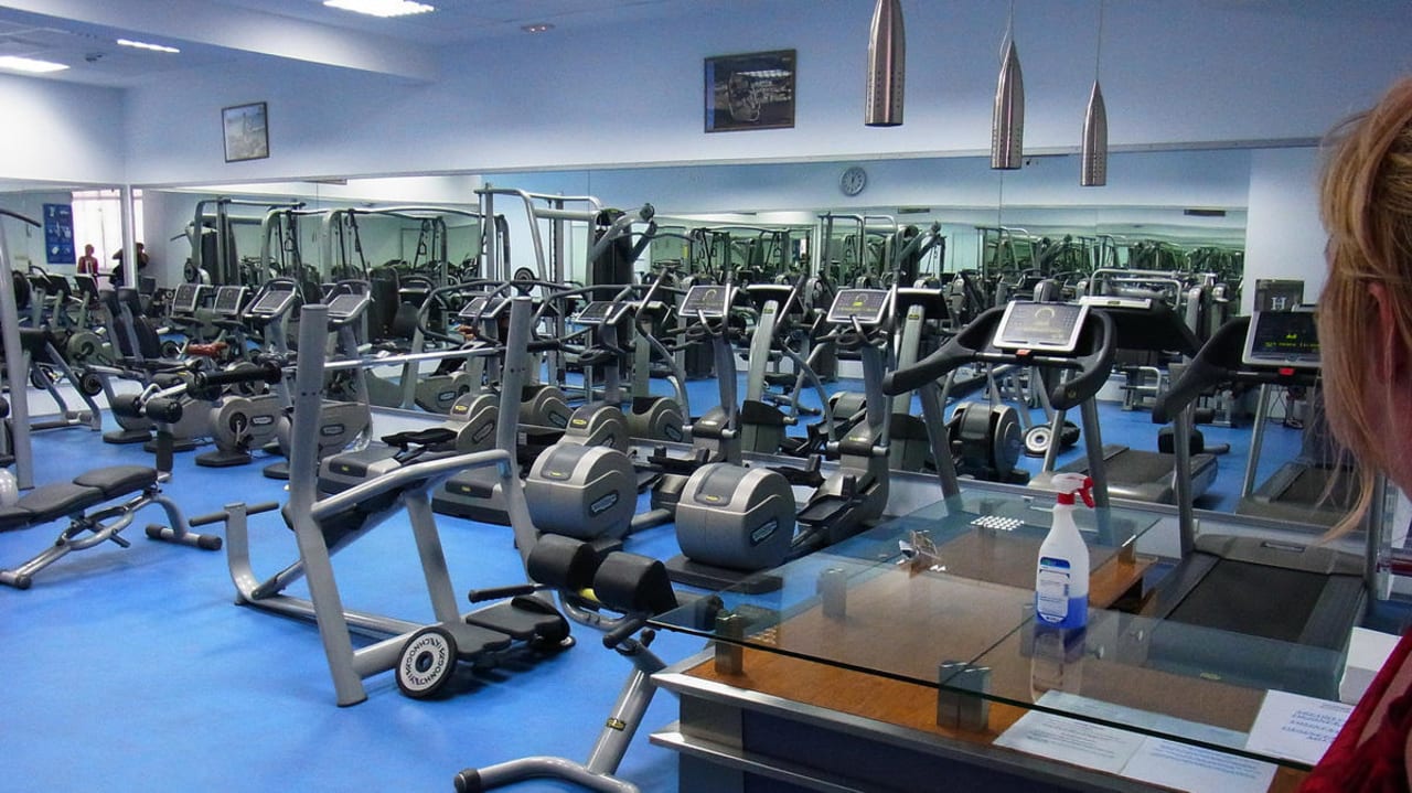 Fitness-Raum Bluesun Hotel Soline