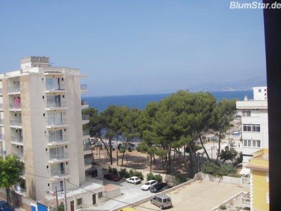 Aussicht vom Balkon JS Palma Stay