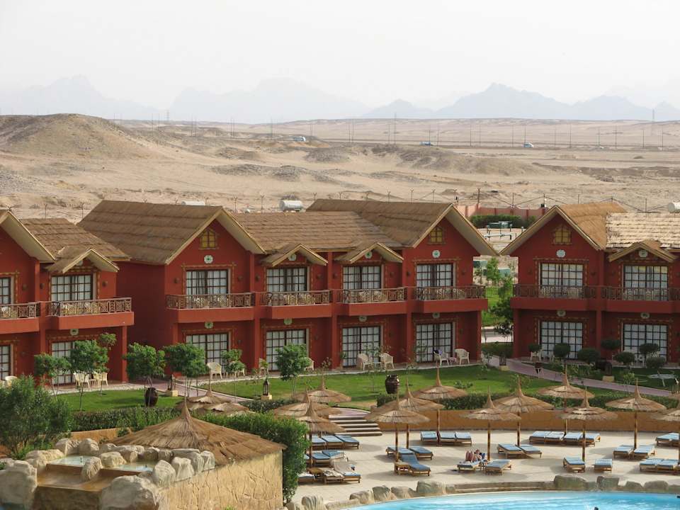 Vom Rutschenturm Pickalbatros Jungle Aqua Park Resort - Neverland Hurghada
