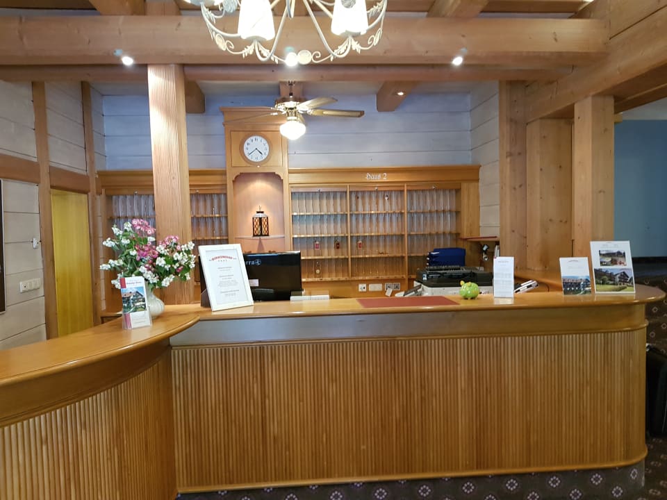 Rezeption Hotel Resort Birkenhof Therme