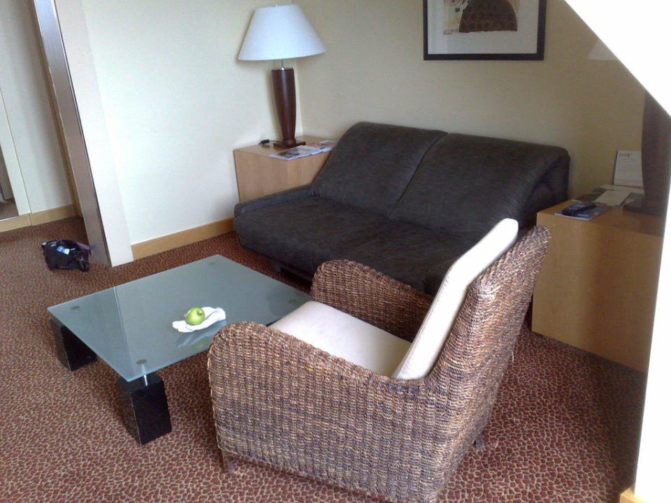 Wohnbereich Deluxe Suite Hotel Le Méridien München