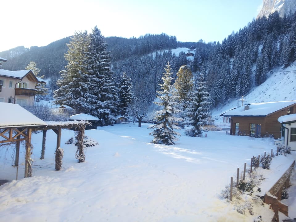 Dal balcone della stanza Family Hotel Posta