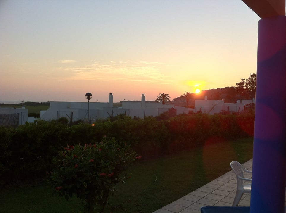 Sonnenuntergang von Bungalow 6-6 Apartments Mar Blau