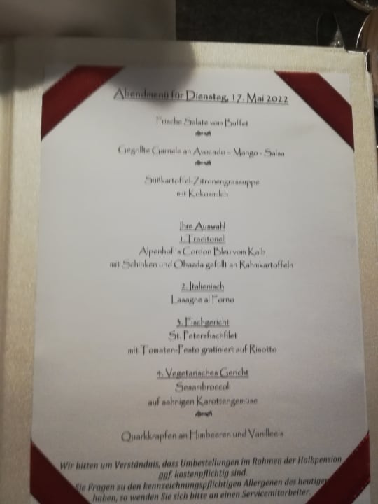 Gastro Alm- & Wellnesshotel Alpenhof