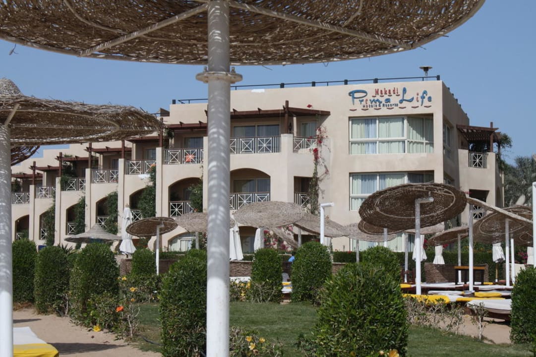 Widok z plaży Prima Life Makadi Resort