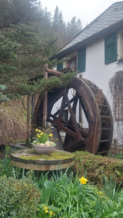 Außenansicht Gasthof Bischofsmühle