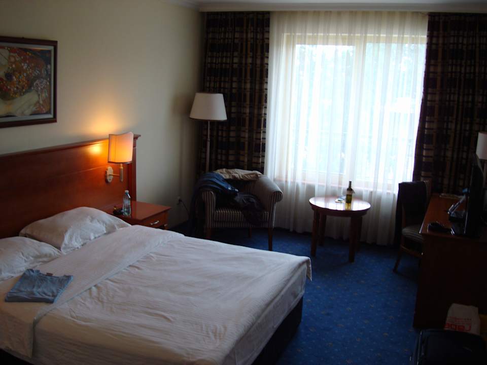 Zimmer mit Doppelbett Radisson Blu Leogrand Hotel