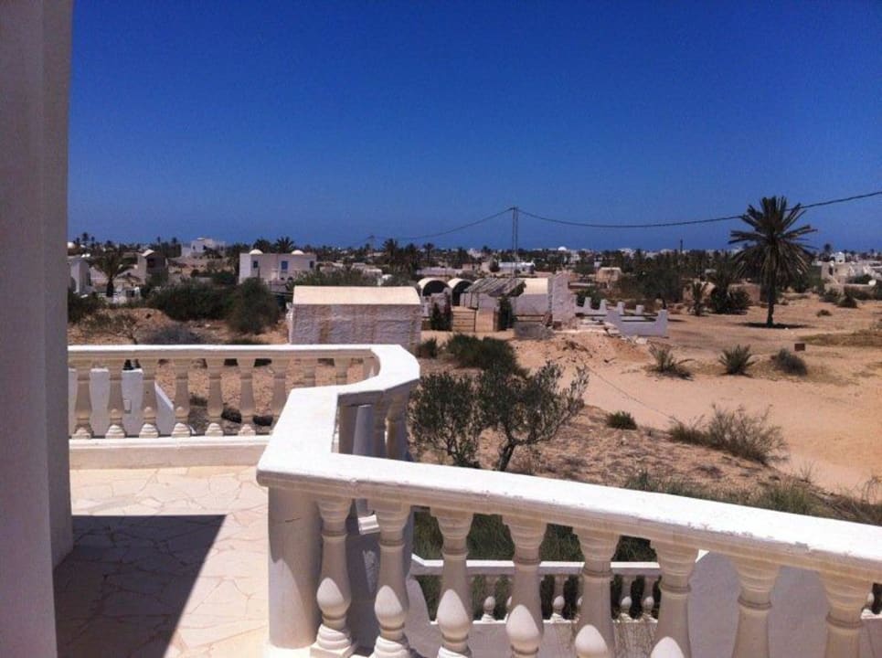 Blick zum Stall Villa Krug