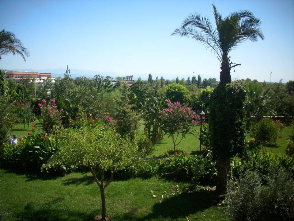 Blick von unserem Zimmer 1203 Belek Beach Resort Hotel