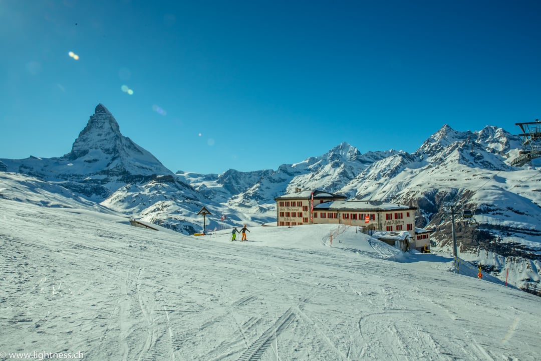 Außenansicht Riffelhaus 1853