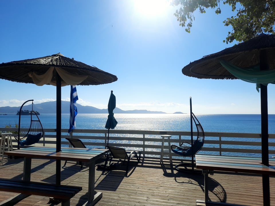 Ausblick Porto Koukla Beach