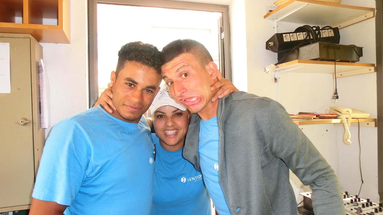 Aldo, Mimi and Mike the Animationsteam Hotel Rosa Beach