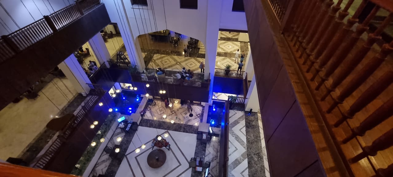 Ausblick Steigenberger Aqua Magic