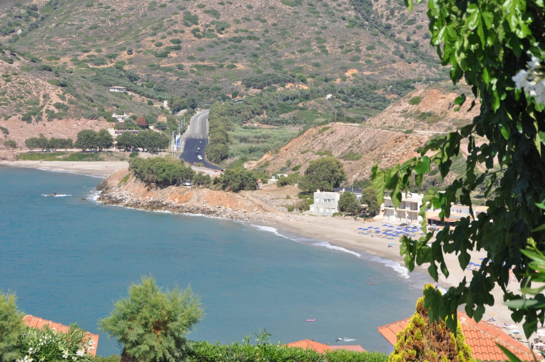 Aussicht von Fodelebeach Fodele Beach & Water Park Holiday Resort