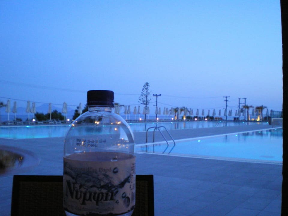 Poolanlage vom chin. Restaurant aus Atlantica Mikri Poli Kos