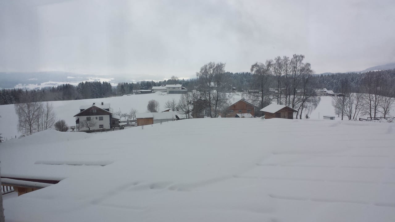 Ausblick Hotel oben 1. Bier & Wohlfühlhotel Gut Riedelsbach