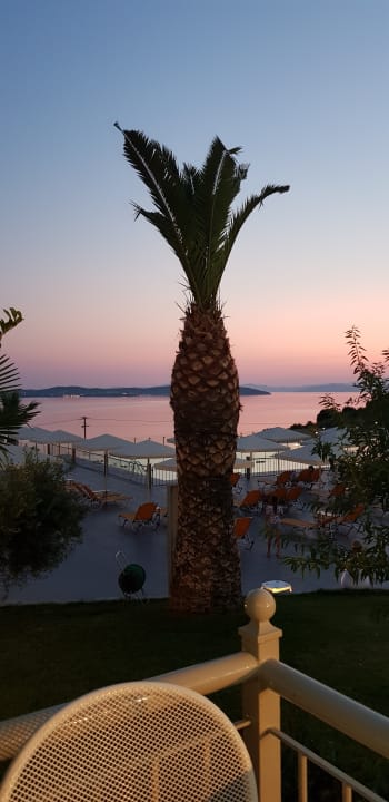 Ausblick Akrathos Beach Hotel