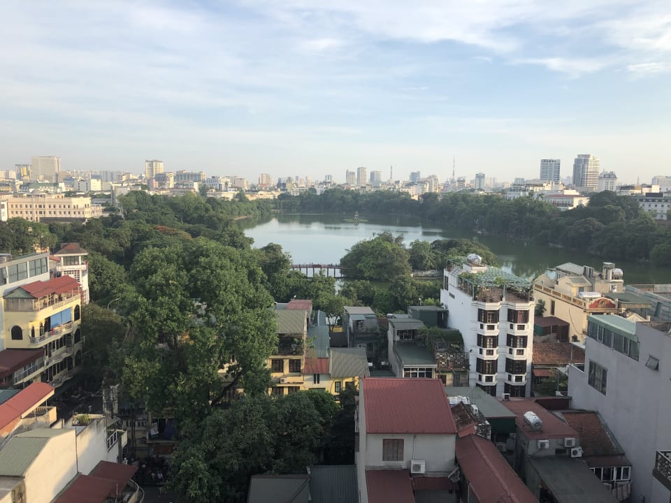 Ausblick Lucien Hanoi Lakeside Hotel & Rooftop