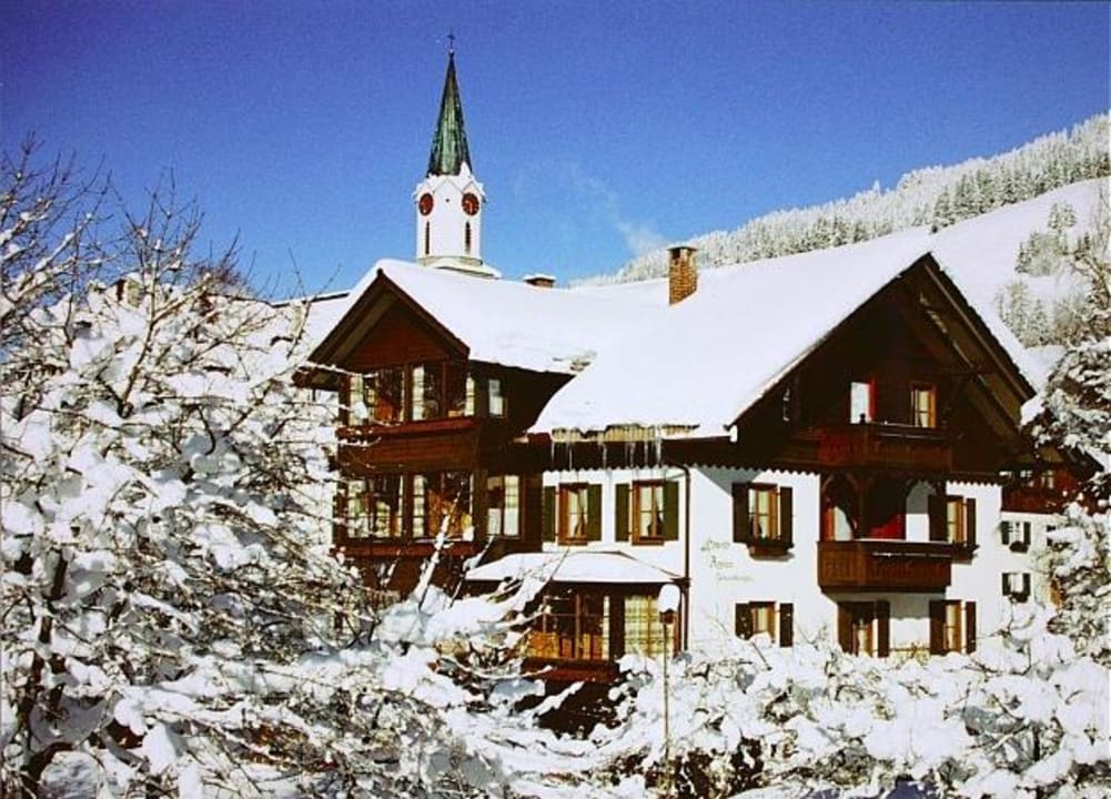 Haus Agnes im Winter Alpstein Appartements