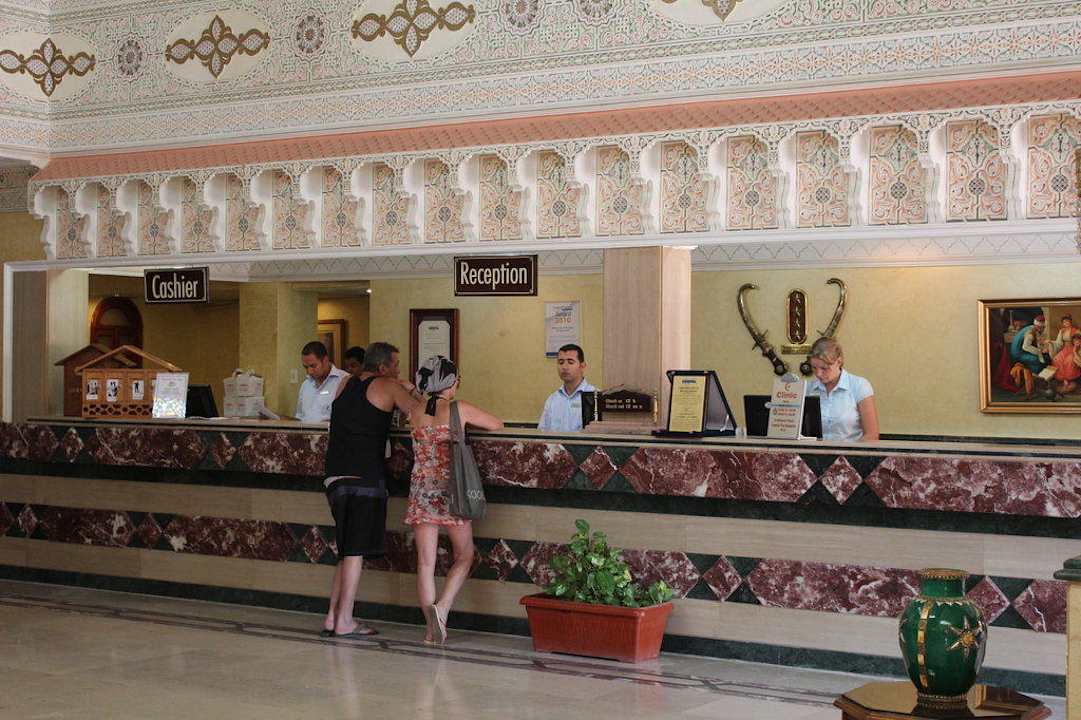 Рецепшен Pickalbatros Alf Leila Wa Leila Resort - Neverland Hurghada