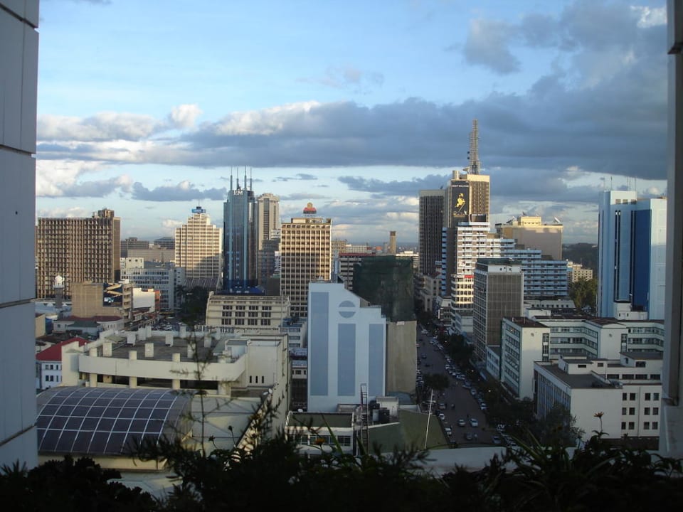 Ausblick aus Zimmer Hotel Nairobi Safari Club