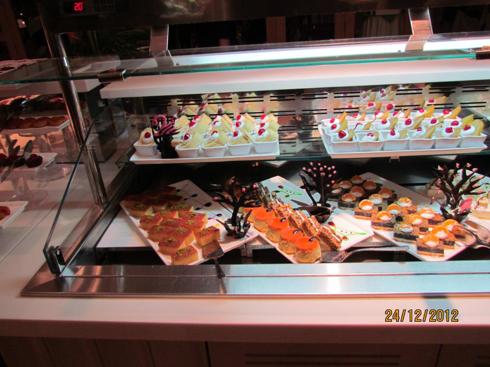 Nchspeisen-Büffet 24.12.12 Sentido Trendy Verbena Beach