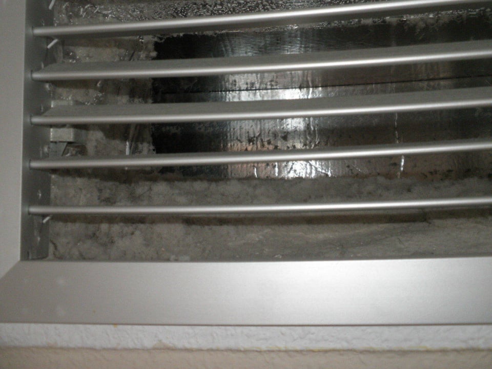 Sehr viel Dreck in der Lüftungsanlage GF FANABE