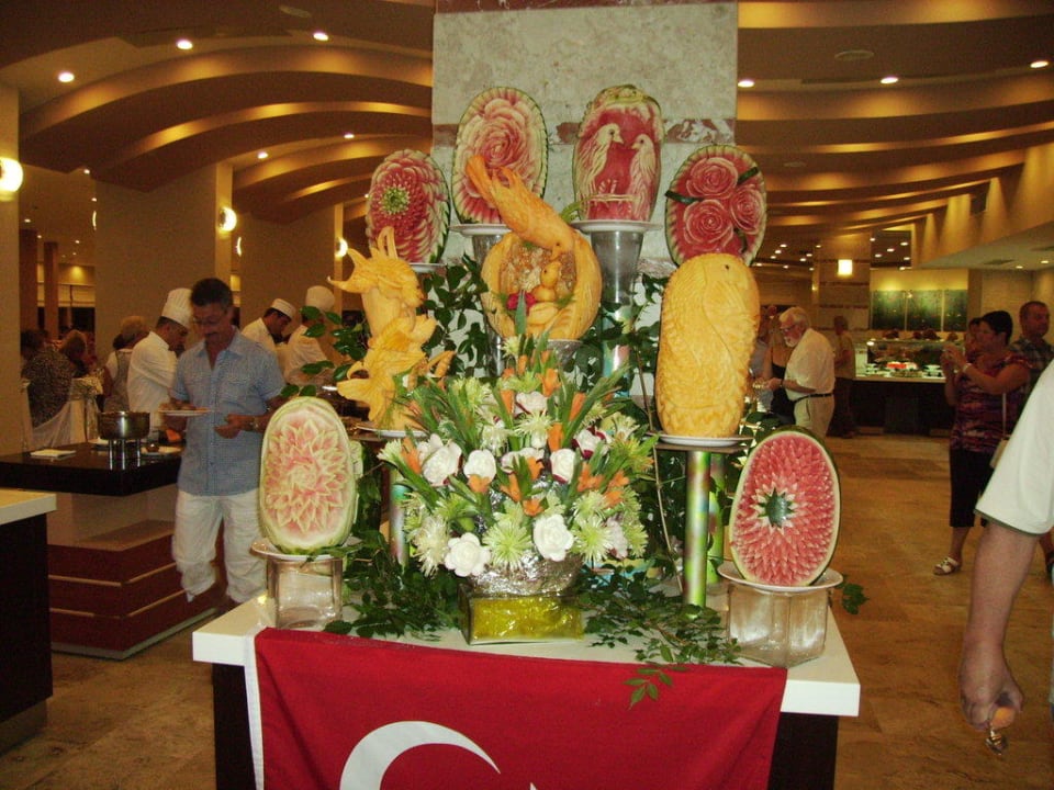 Eingangsbereich zum Restaurant Asteria Collection Side