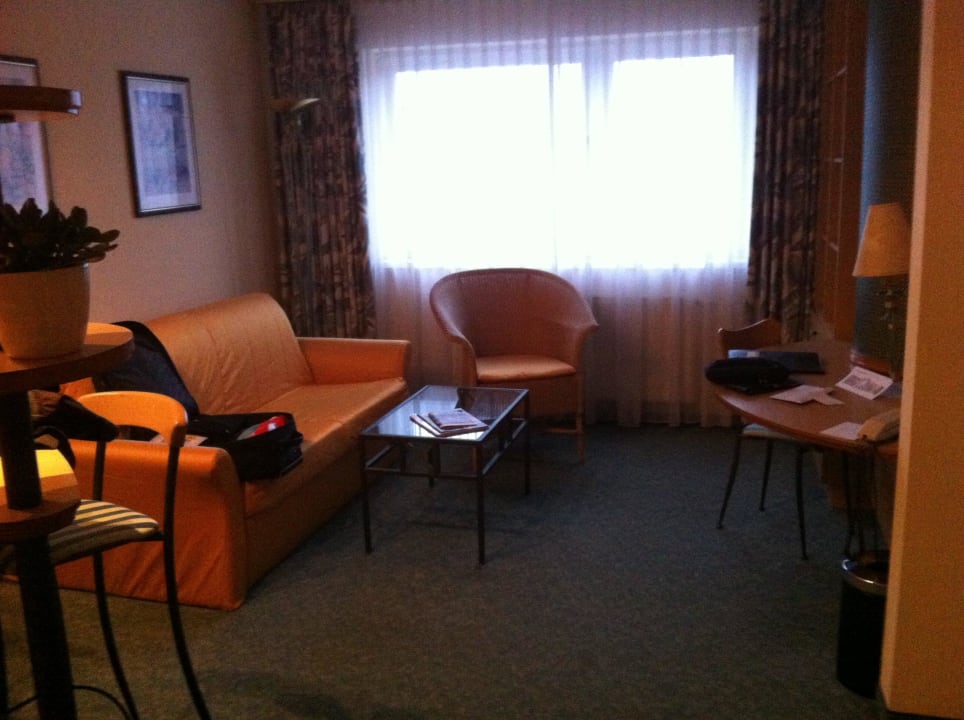 Wohnbereich Suite Hotel Leipzig