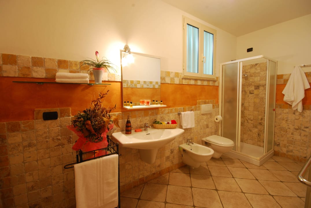 Badezimmer  Residence Il Borgo