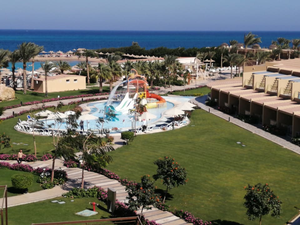 Ausblick Hilton Hurghada Plaza