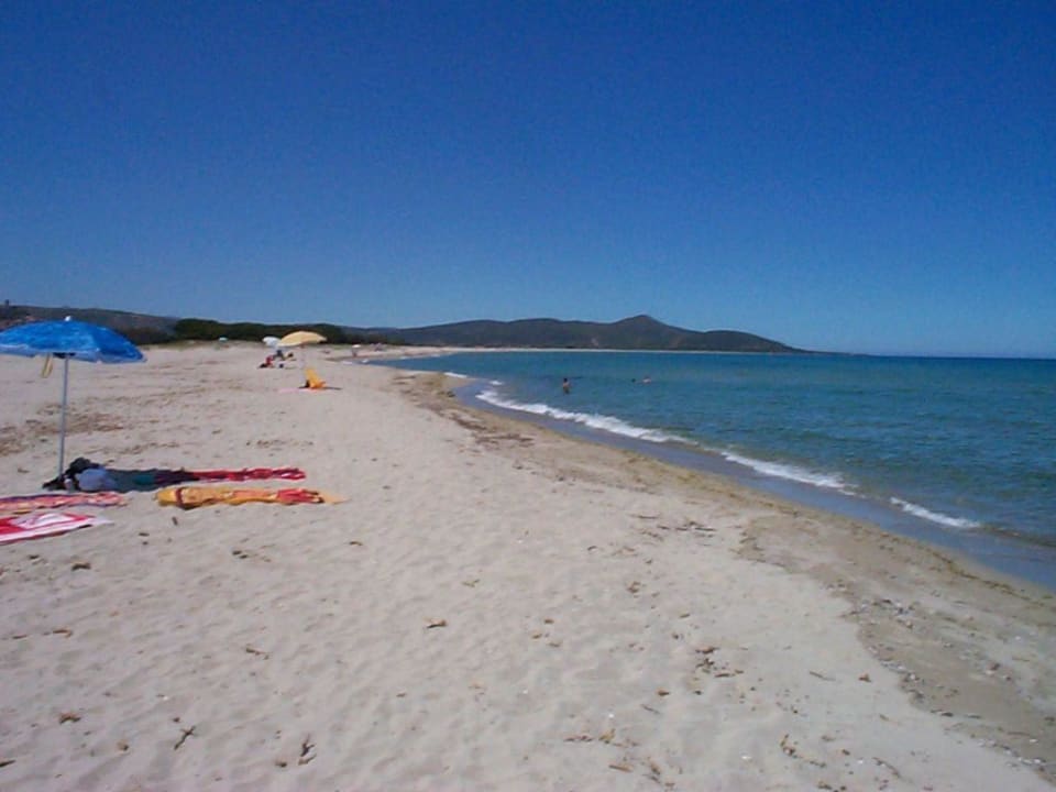 Leerer Strand Hotel Bonsai