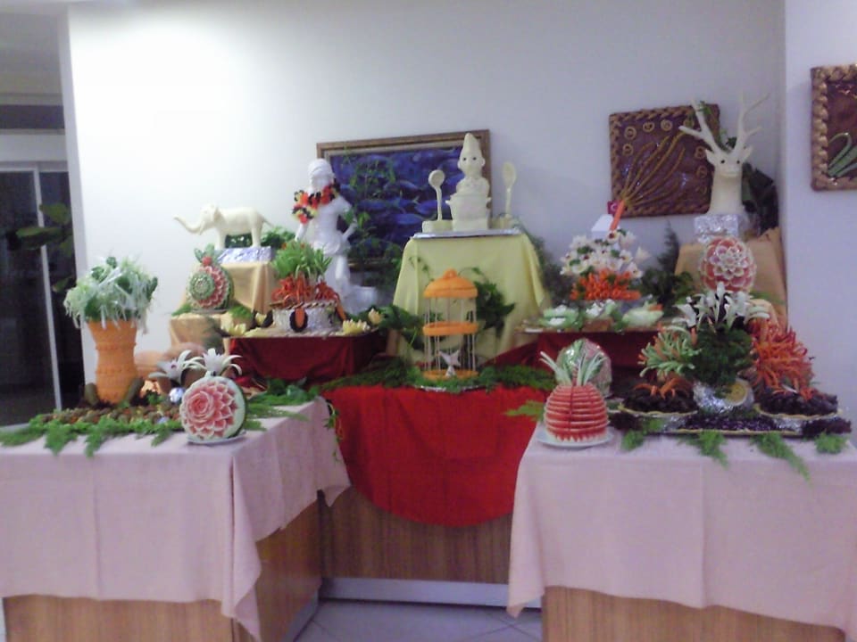 Buffet am Galaabend Hotel Gardenia Beach