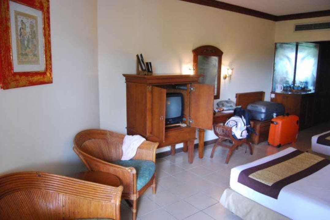 Unser Standard-Zimmer Hotel Grand Mirage Resort & Thalasso Bali