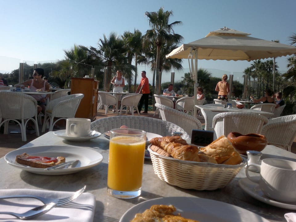 Frühstücksterrasse Playa Esperanza Resort
