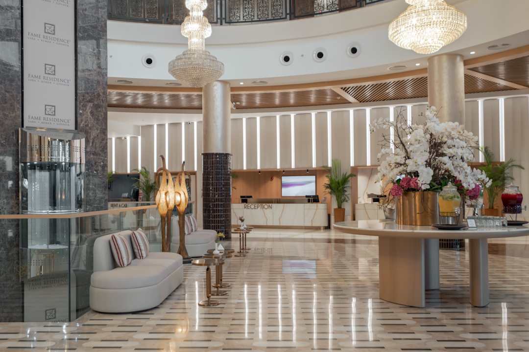 Lobby Fame Residence Lara & Spa