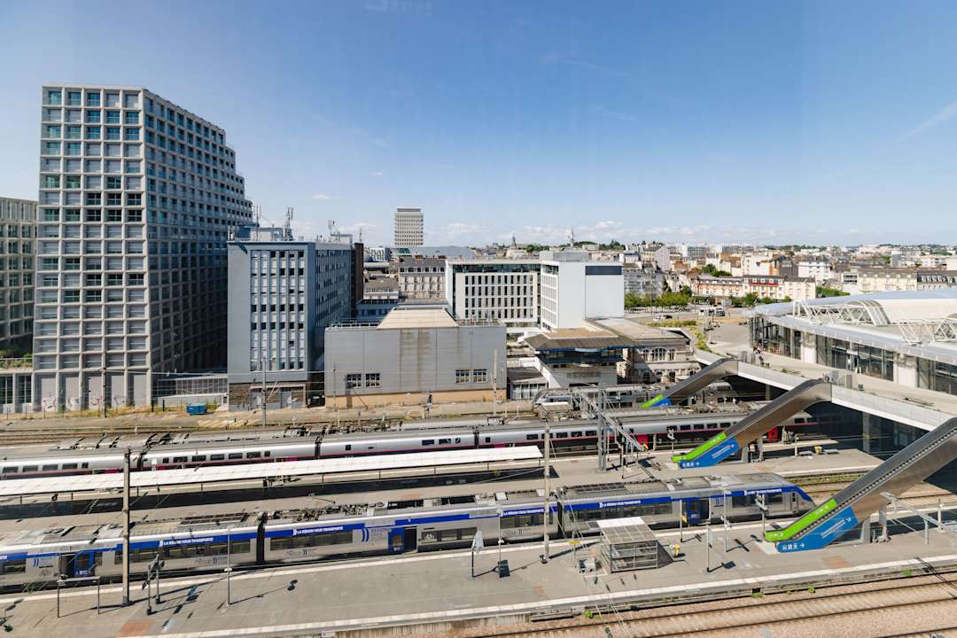 Außenansicht Hotel Ibis Rennes Gare Sud