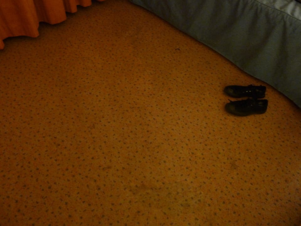 Fleckiger Teppich Hotel Lenas West