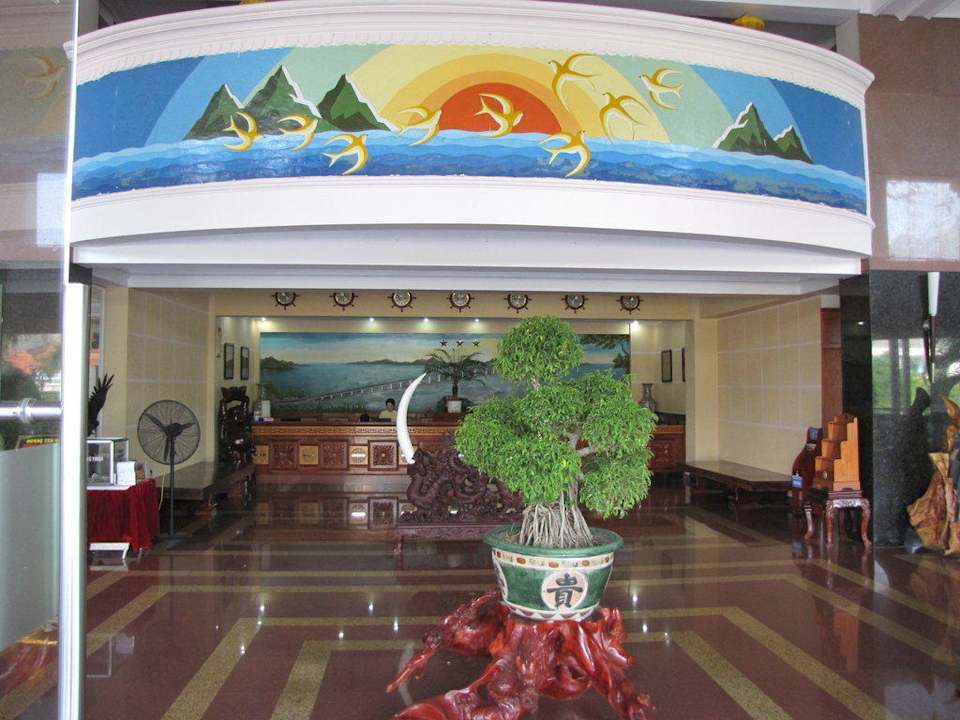 Rezeption Hotel Hoang Yen