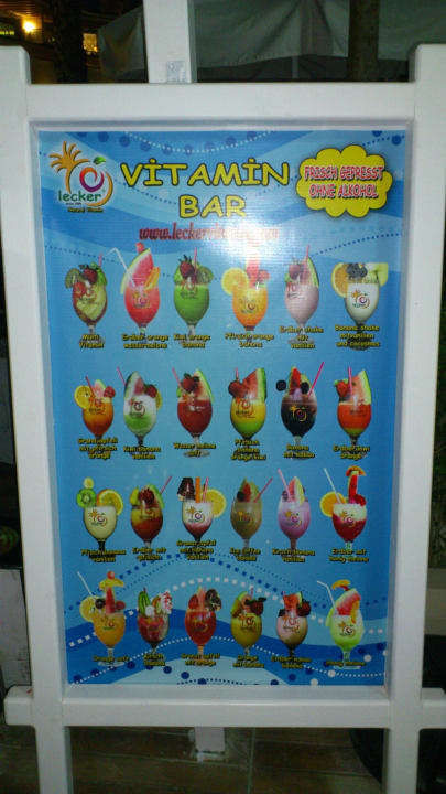Vitaminbar" Lecker Lecker" Hane Family Resort