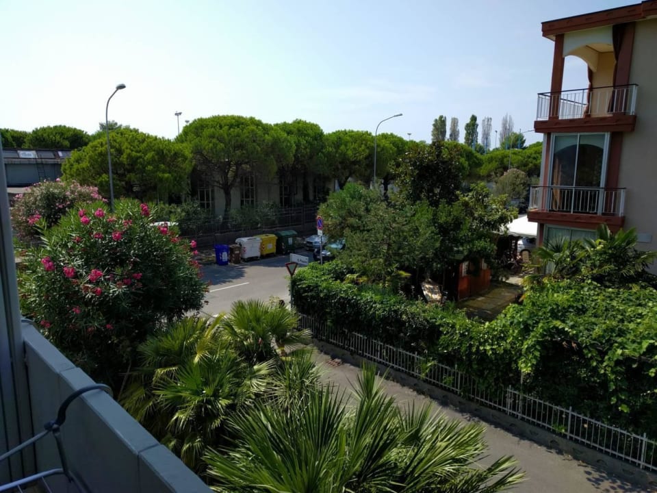 Blick vom Balkon Hotel & Residence Le Palme