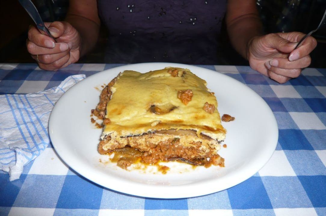 Moussaka von Tiziana und Dorothea Hotel Helena Christina