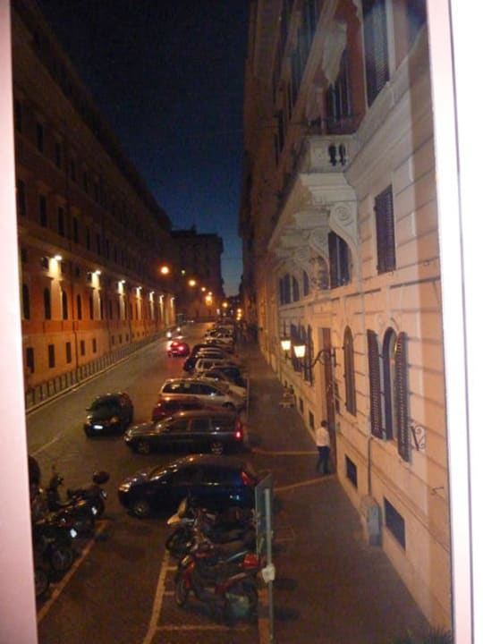 Zimmer 117 Außblick Hotel Elide