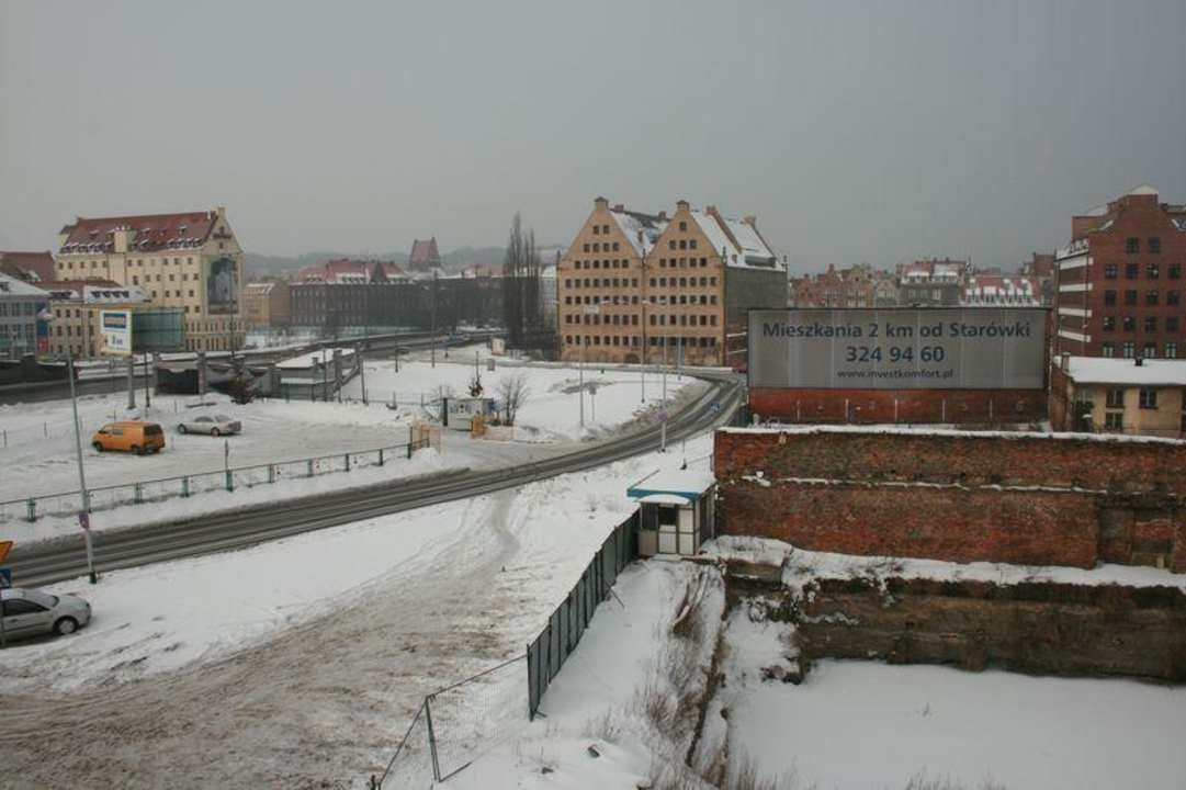 Ausblick aus dem Fenster Hotel Novotel Gdansk Centrum