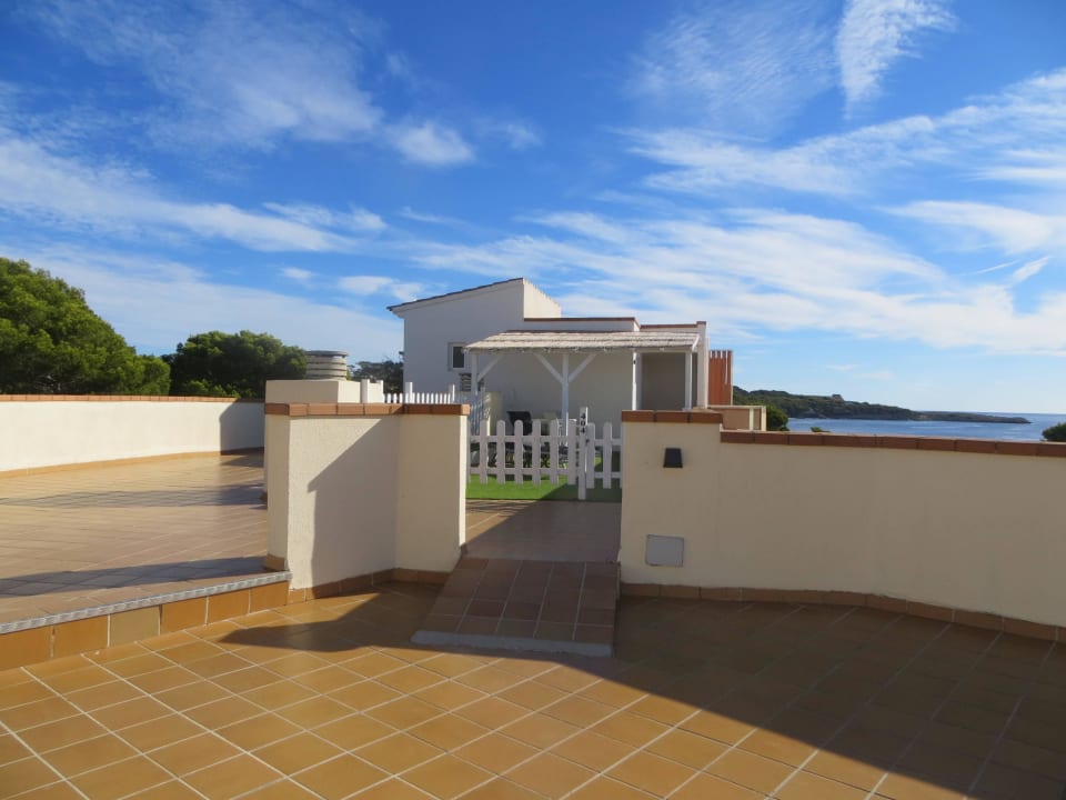 Dachterrasse zum Zimmer Hotel Clumba