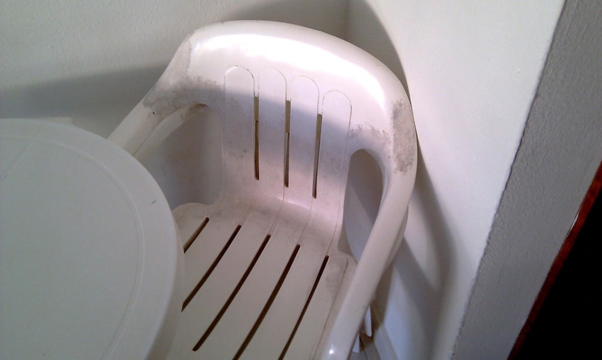 Schmutziges Balkonzubehör Apartamentos Hesperia Bristol Playa