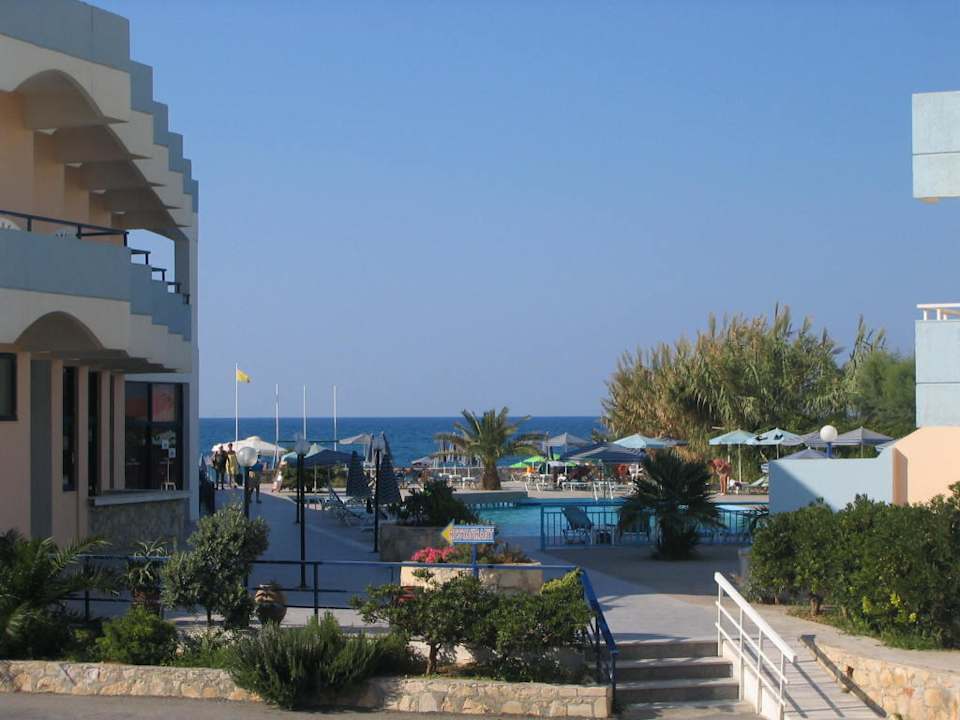 Balkonaussicht Hotel Kathrin Beach