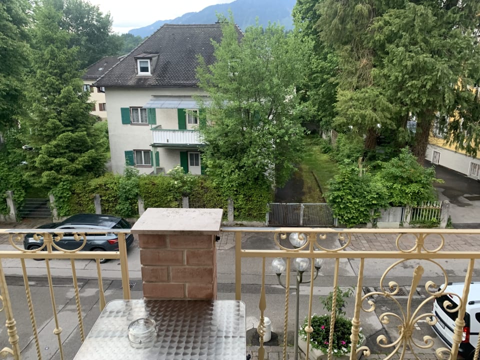 Ausblick Hotel Pension Almrausch