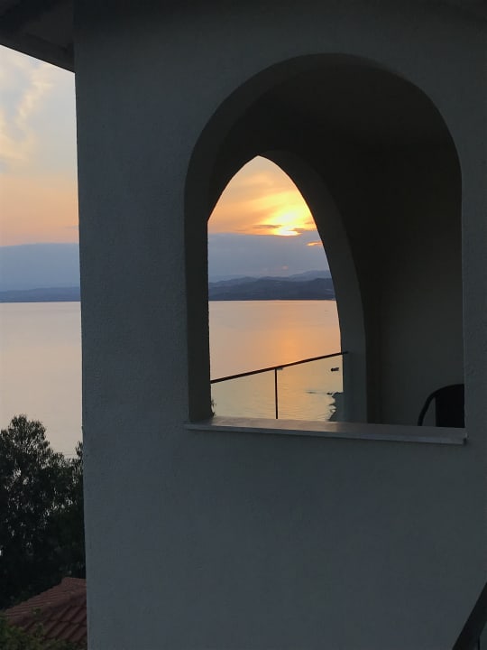 Ausblick Akrathos Beach Hotel