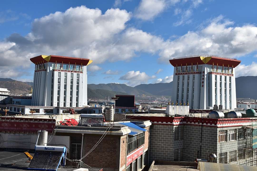 Ausblick Hilton Garden Inn Shangri-La